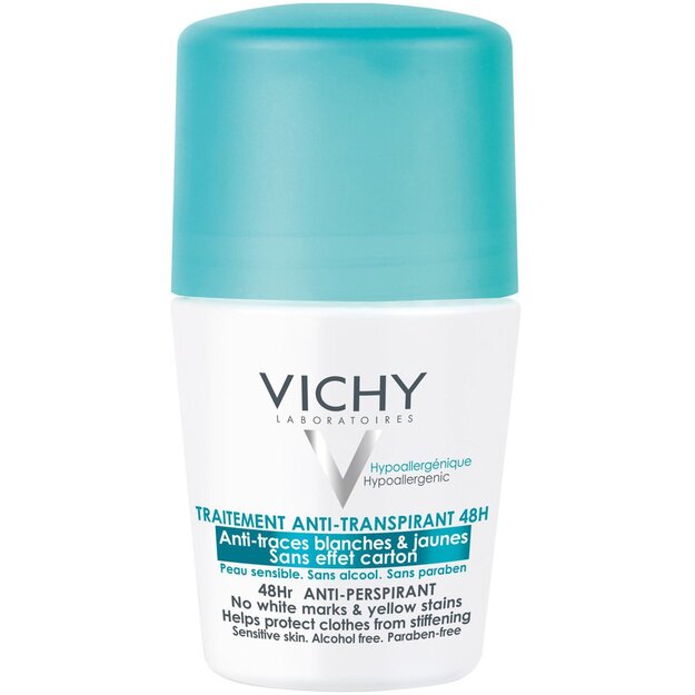 Vichy - No Marks Deo Roll-on 48 Hrs