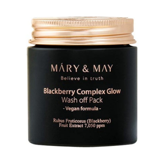 Mary&May - Blackberry Complex Glow Wash Off Pack - 125 g