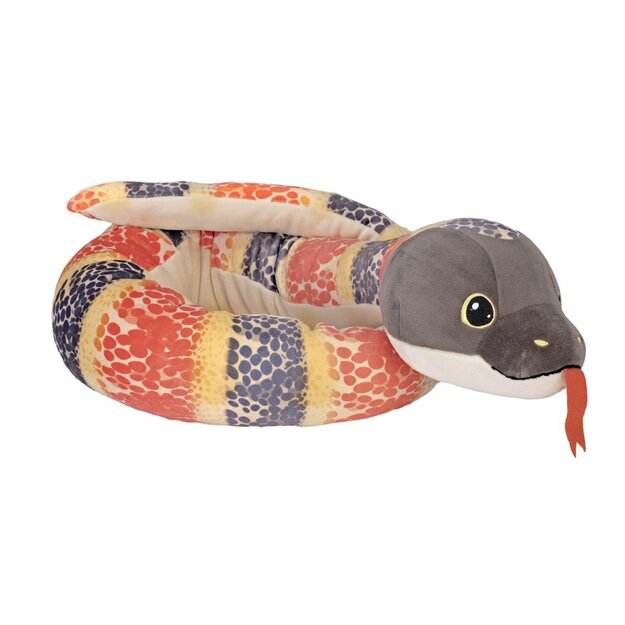 Wild Republic - Plush Toy Squishy Snakes 132 cm Brown (808250)
