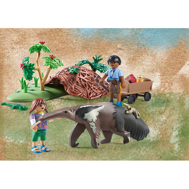 PLAYMOBIL - Wiltopia  - Anteater Care (71012)