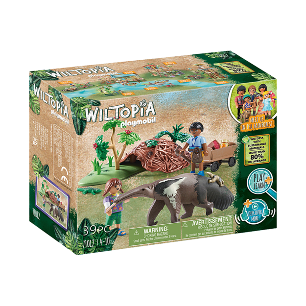 PLAYMOBIL - Wiltopia  - Anteater Care (71012)