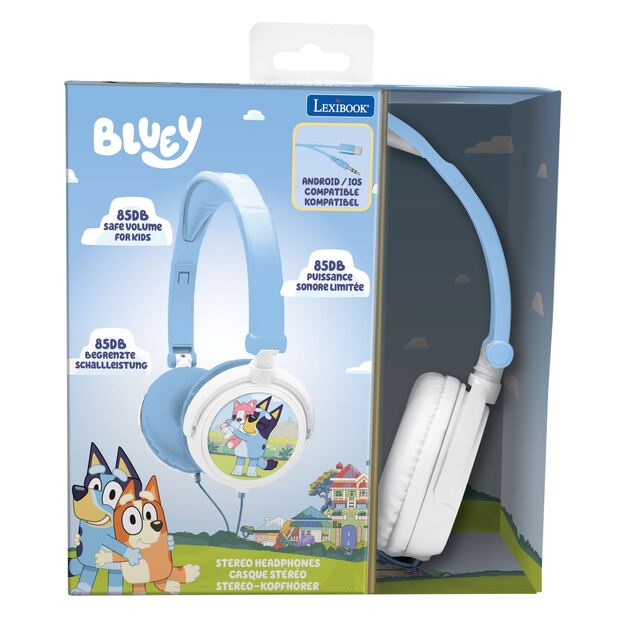 BLUEY – Stereo wired foldable headphones (80189)