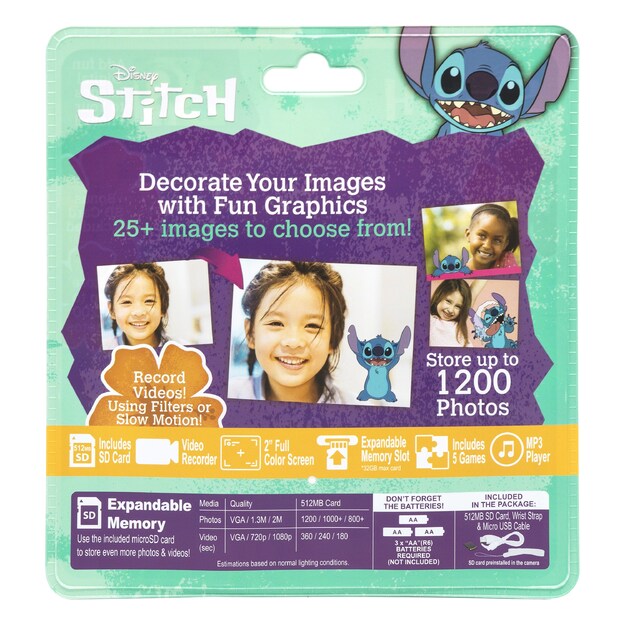 eKids - Lilo & Stitch Digital Camera