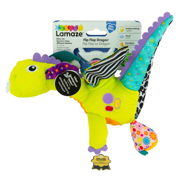 Lamaze - Flip Flap Dragon Rattle (941-275651)