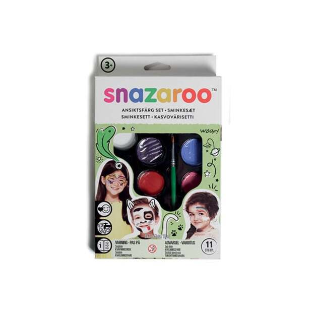 Snazaroo - Face paint kit 10 Parts & Idea Book