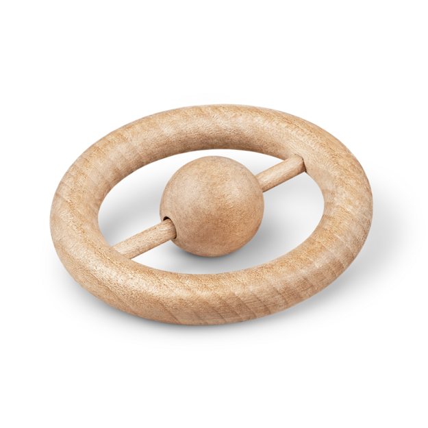 Kay Bojesen - Baby Rattle Beech