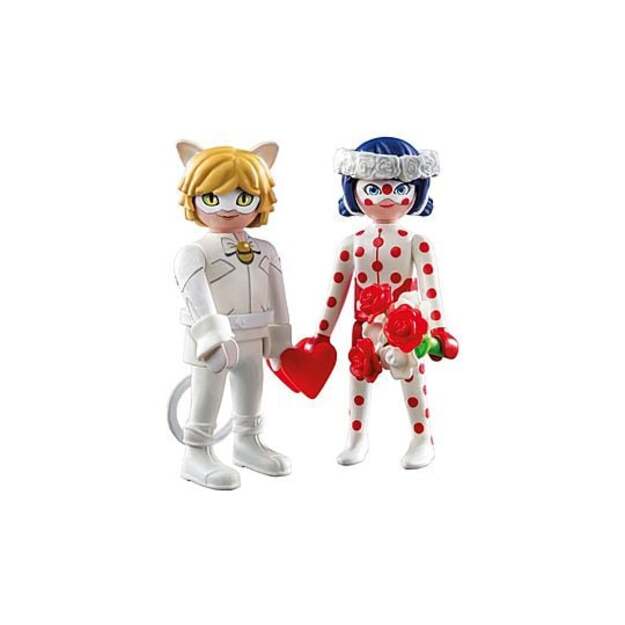 PLAYMOBIL - Miraculous - Ladybug & Cat Noir Wedding Dream (71865)