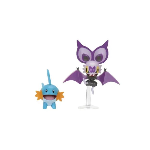 Pokemon - Battle Feature Figure - Noibat & Mudkip (PKW4051)