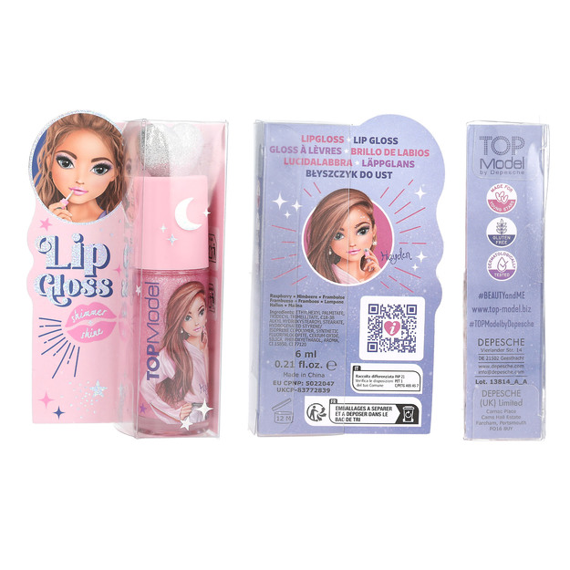 TOPModel - Lip Gloss Shimmer BEAUTY and ME - Pink, Rose - 6 ml