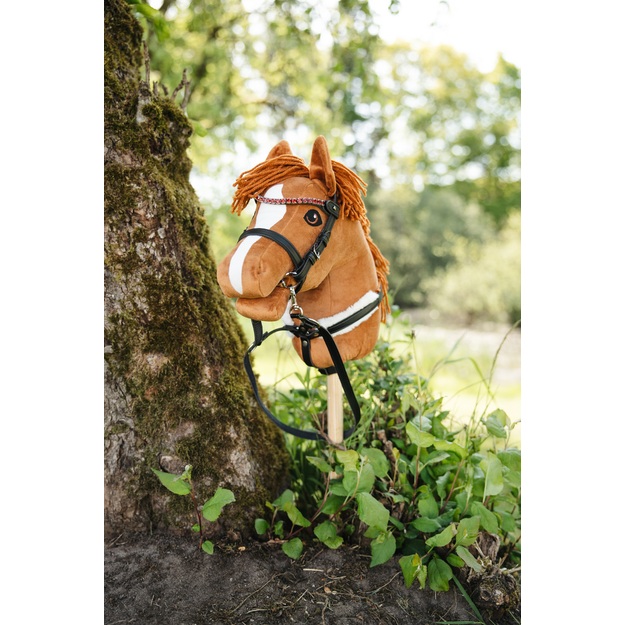 My Hobby Horse - Browband red stones (MHH011010)