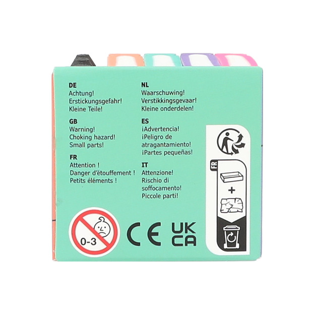 Topmodel - TOPModel Eraser Set - Mini School Books & Pencils (0412443)