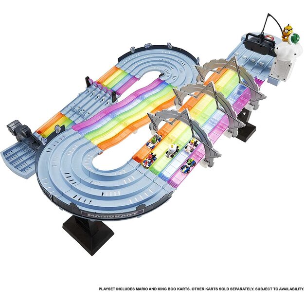 Hot Wheels -  Mario Kart Rainbow Road Track Set (GXX41)