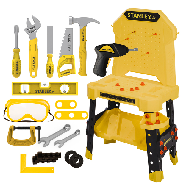 Stanley Jr. - Workbench Set with new tools (SRP126-SY)