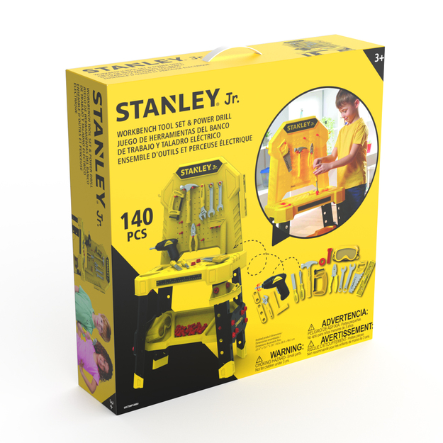 Stanley Jr. - Workbench Set with new tools (SRP126-SY)