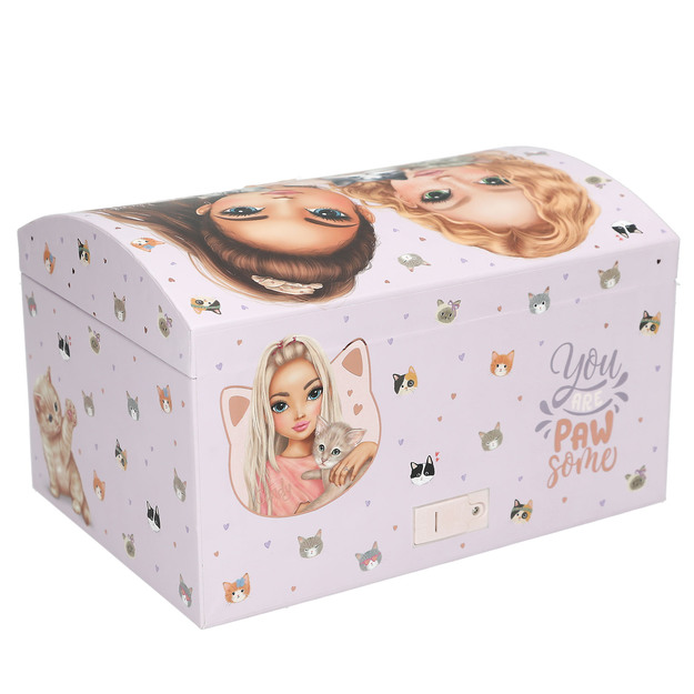 Topmodel - TOPModel Big Jewellery Box With Code And Sound - CAT LOVE - Rose (413578)