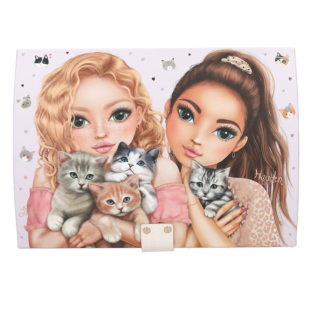 Topmodel - TOPModel Big Jewellery Box With Code And Sound - CAT LOVE - Rose (413578)