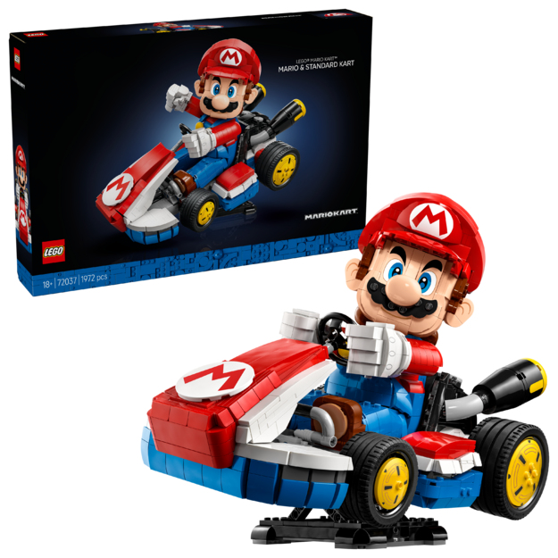 LEGO - Super Mario - Mario Kart™: Mario & Standard Kart (72037)