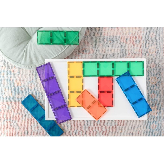 Connetix - Rainbow Rectangle Pack - 18 Pieces (CT-R-00018-RE)