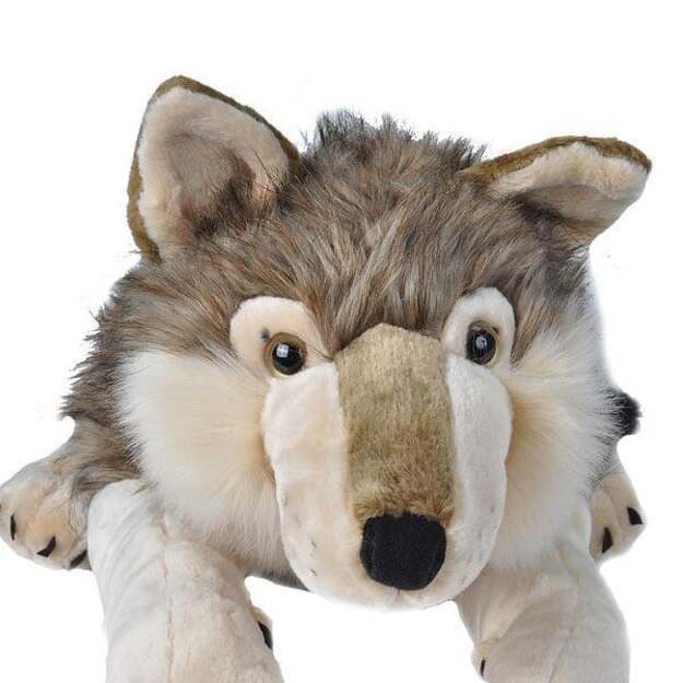 Wild Republic - Plush Toy Jumbo Cuddlekins 76 cm Wolf (808064)