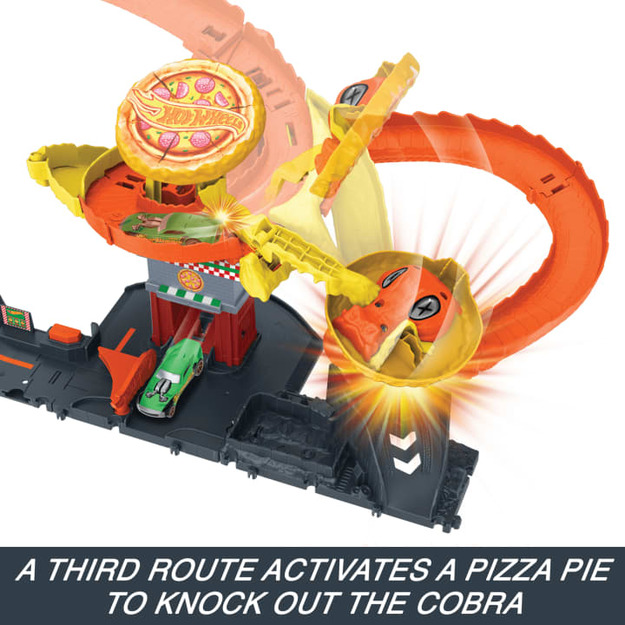 Hot Wheels - City Cobra Slam Pizza Attack (HTN81)