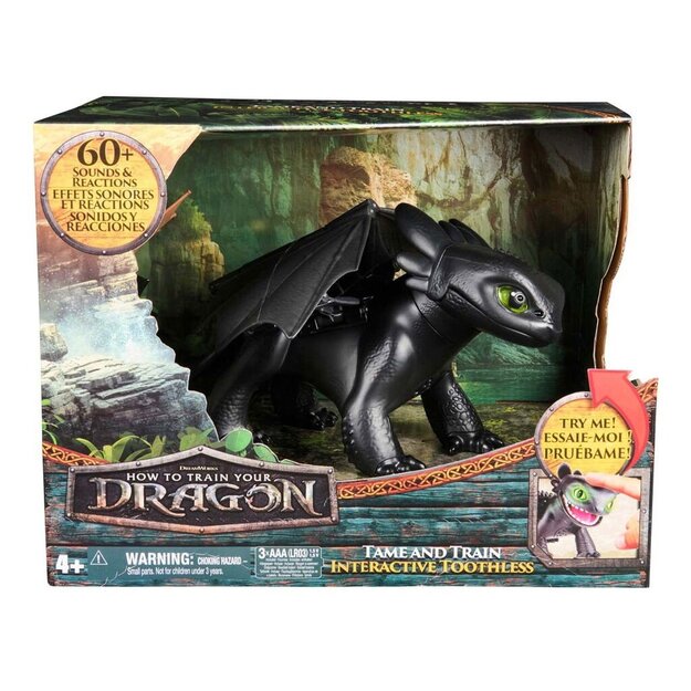 Dragons - Movie Tame & Train Interactive Toothless (6072728)