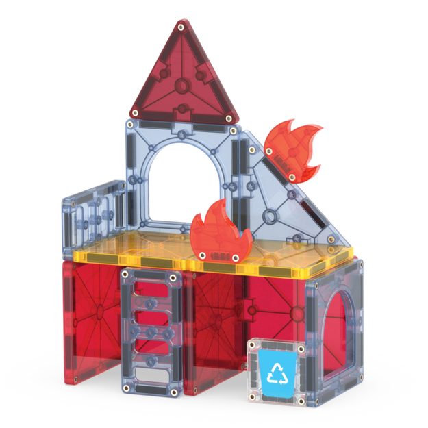 Magna-Tiles - Fire Rescue™ 27 Piece Set (90360)