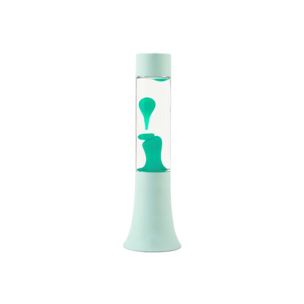 iTotal - Flared Lava Lamp - Pastel Green - 37 cm