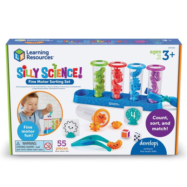 Learning Resources - Silly Science Fine Motor Sorting Set (LSP5542-SCA)