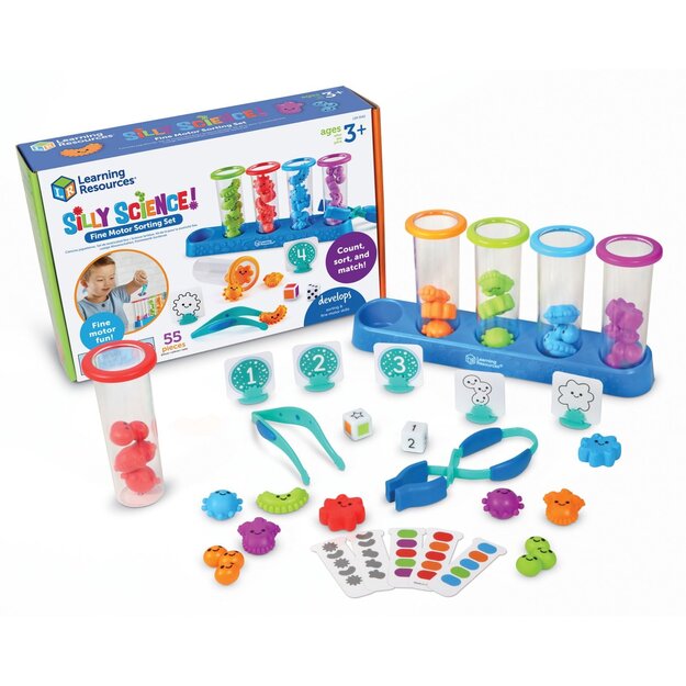 Learning Resources - Silly Science Fine Motor Sorting Set (LSP5542-SCA)