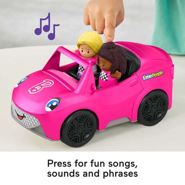 Fisher-Price - Barbie Convertible By Little People (HJN53)