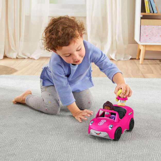 Fisher-Price - Barbie Convertible By Little People (HJN53)
