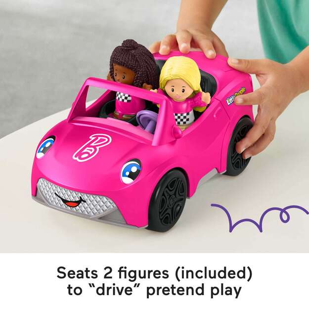 Fisher-Price - Barbie Convertible By Little People (HJN53)