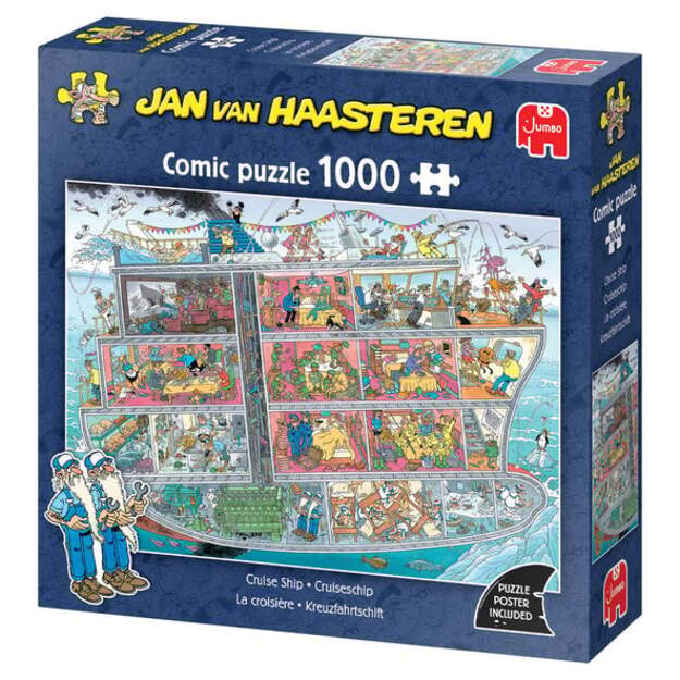 Jan van Haasteren - Cruise Ship (1000 pieces) (JUM0021)