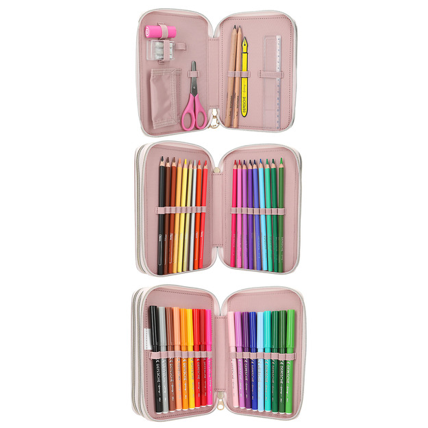 TOPModel - Triple Pencil Case - SUMMER FEELING