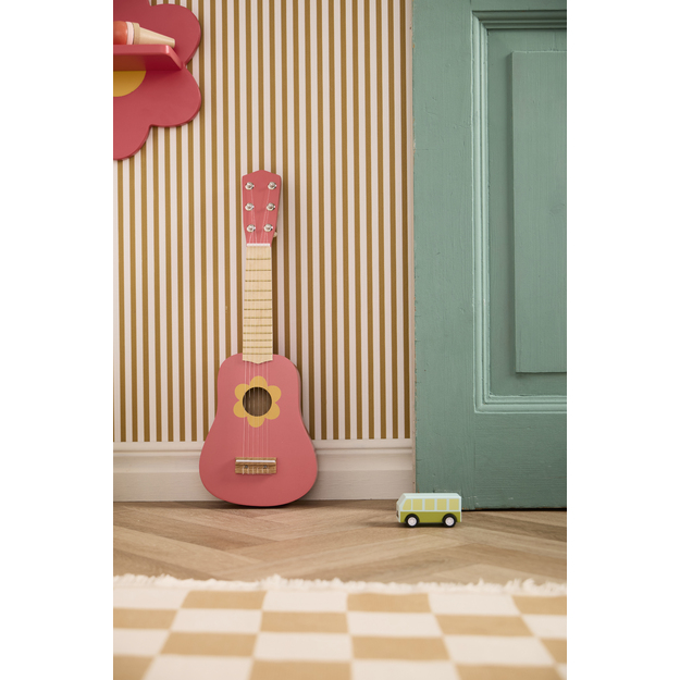 Music - Guitar flower pink - (1000951)