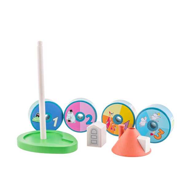 Moomin - Stackable Moominhouse af wood (35504596)