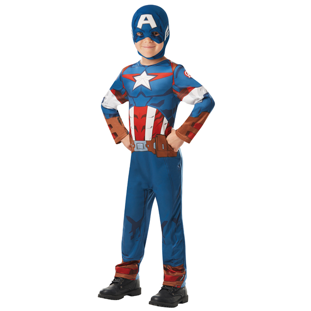 Rubies - Classic Costume - Captain America (104 cm)