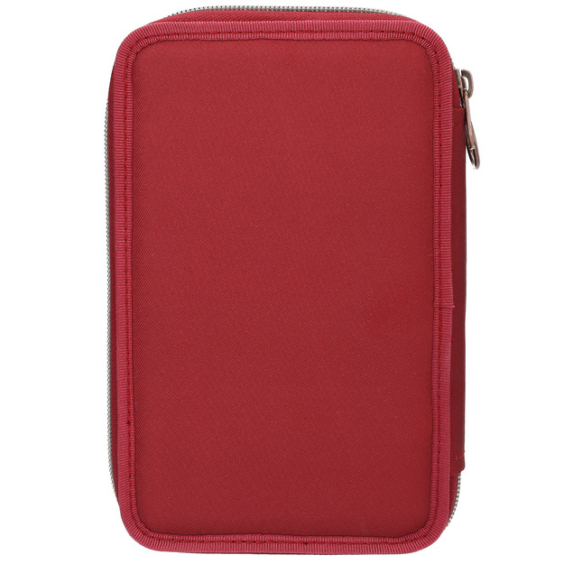 TOPModel - Double Pencil Case FUR EVER FRIENDS - Deep, Warm Red