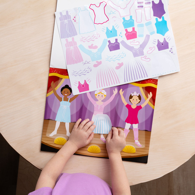 Melissa & Doug - Reusable Sticker Pad Dress-up (806039)