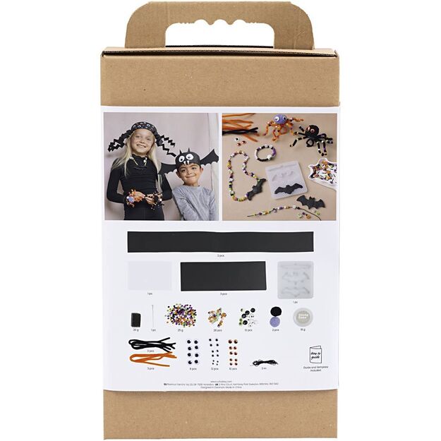 Craft Kit Spooky Accessories - Costumes and jewellery - halloween colours (977841)