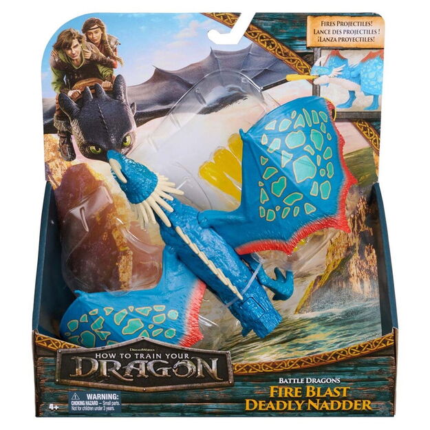 Dragons Movie - Feature Dragons - Fire Blast Nadder (6072591 )