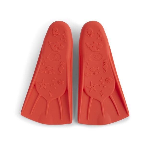 Filibabba - Swim fins size 27-29 - Warm Red (FI-03557)