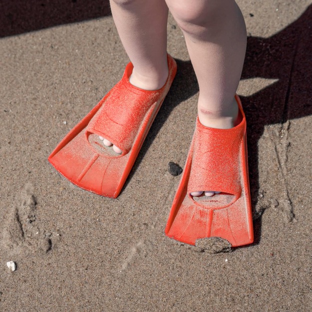 Filibabba - Swim fins size 27-29 - Warm Red (FI-03557)