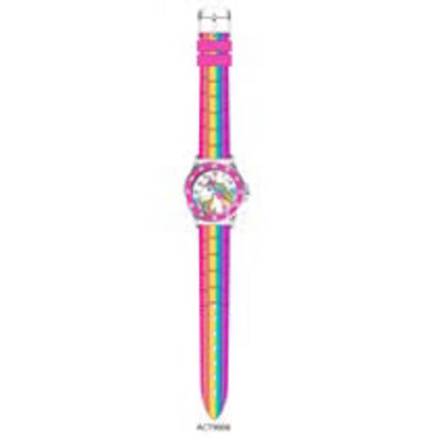 Accutime - Watch Time Teacher Rainbow Unicorn (910341)