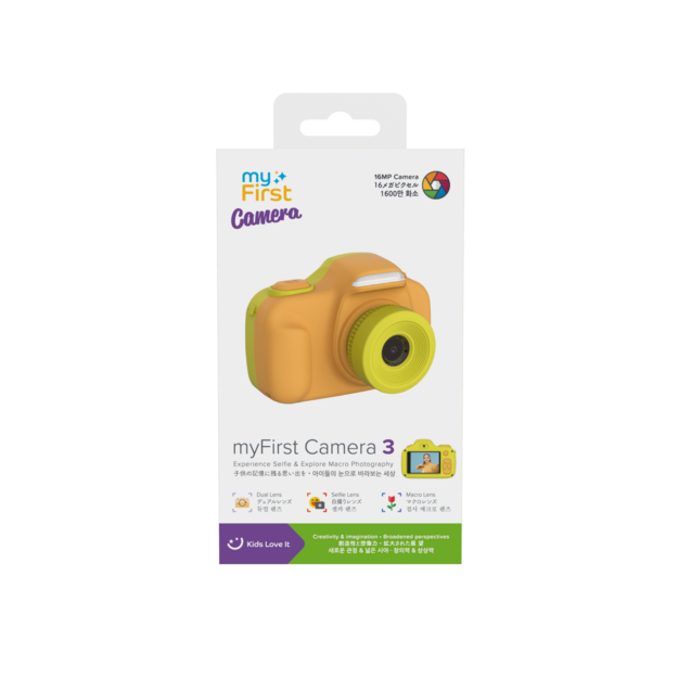 MyFirst - Camera 3 Yellow (FC2003SA-YW01)