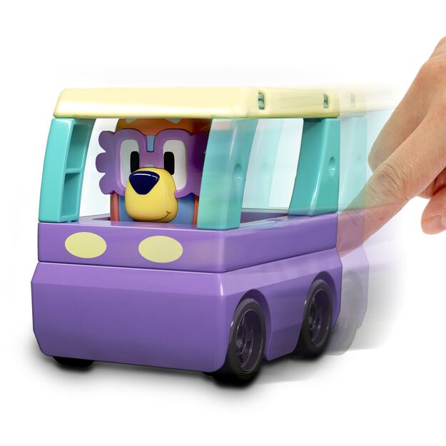 Tile Town - Bluey Magnetiske Mini Legesæt - Granny Janet  Tile Set