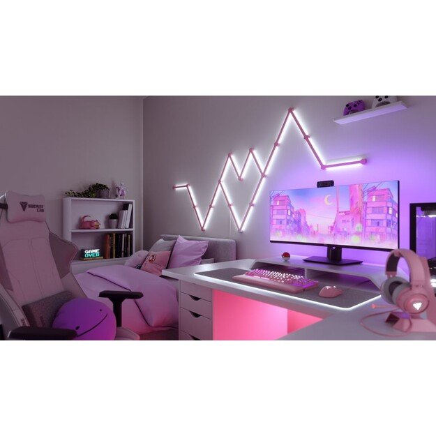 Nanoleaf - Lines Skin Pink Matte 1