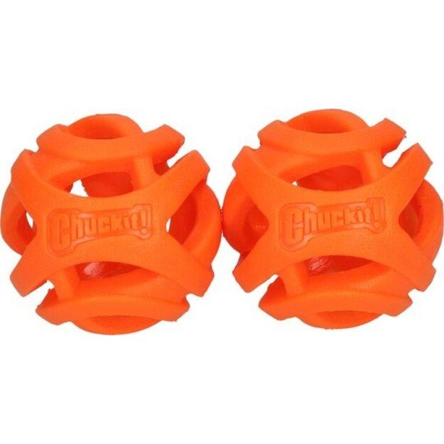 Chuckit - Breathe Right Fetch Ball Medium  6,5cm 2 pk - (CHUC32141)