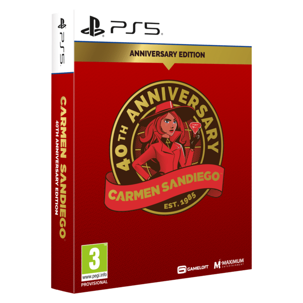 Carmen Sandiego 40th Anniversary Edition 1