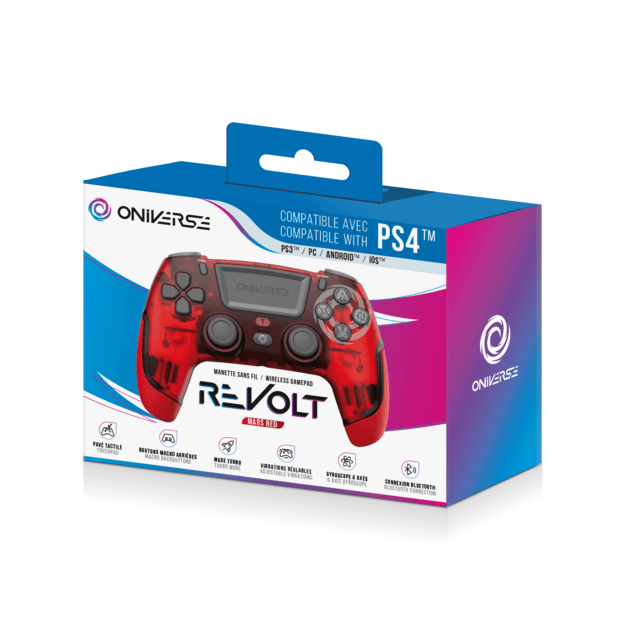 Oniverse Wireless Revolt Bluetooth Controller - Mars Red 7